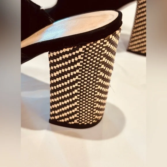 Nine West NW7 Blocky Suede Mules - Picture 8 of 10